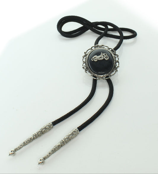 56mm x 47mm Midnight Rider Bolo Tie, made in USA, each