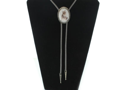 48mm x 36mm Resin Cat Portrait Bolo, made in USA, each