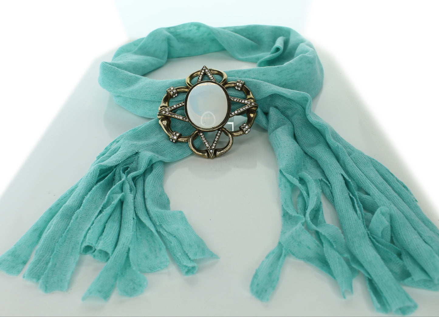 81mm Opalescent Scarf Pendant, made in USA, each