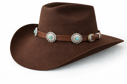 Desert Turquoise Hatband, made in USA, each