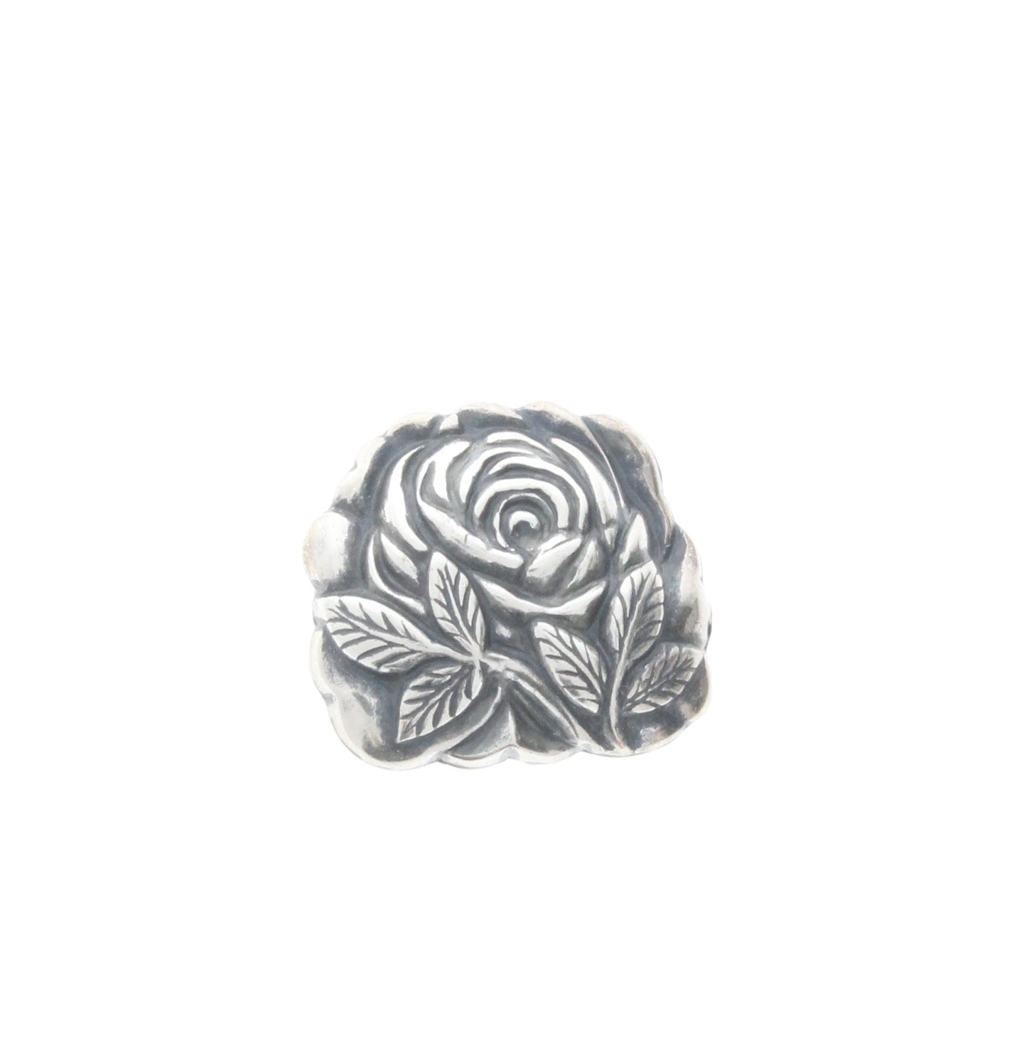 Rose Vintage  Metal Stamping, pk/6