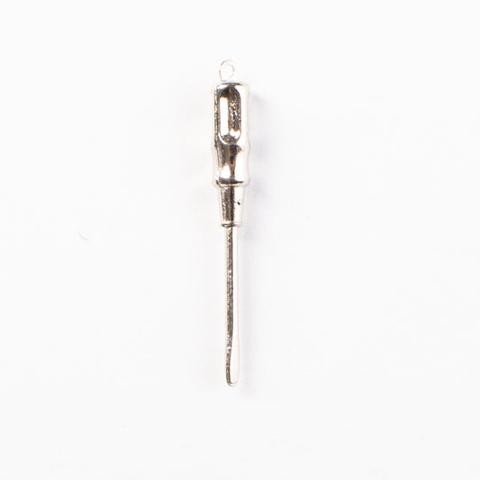 30mm Screwdriver Charm, Classic Silver, Gold, pk/6