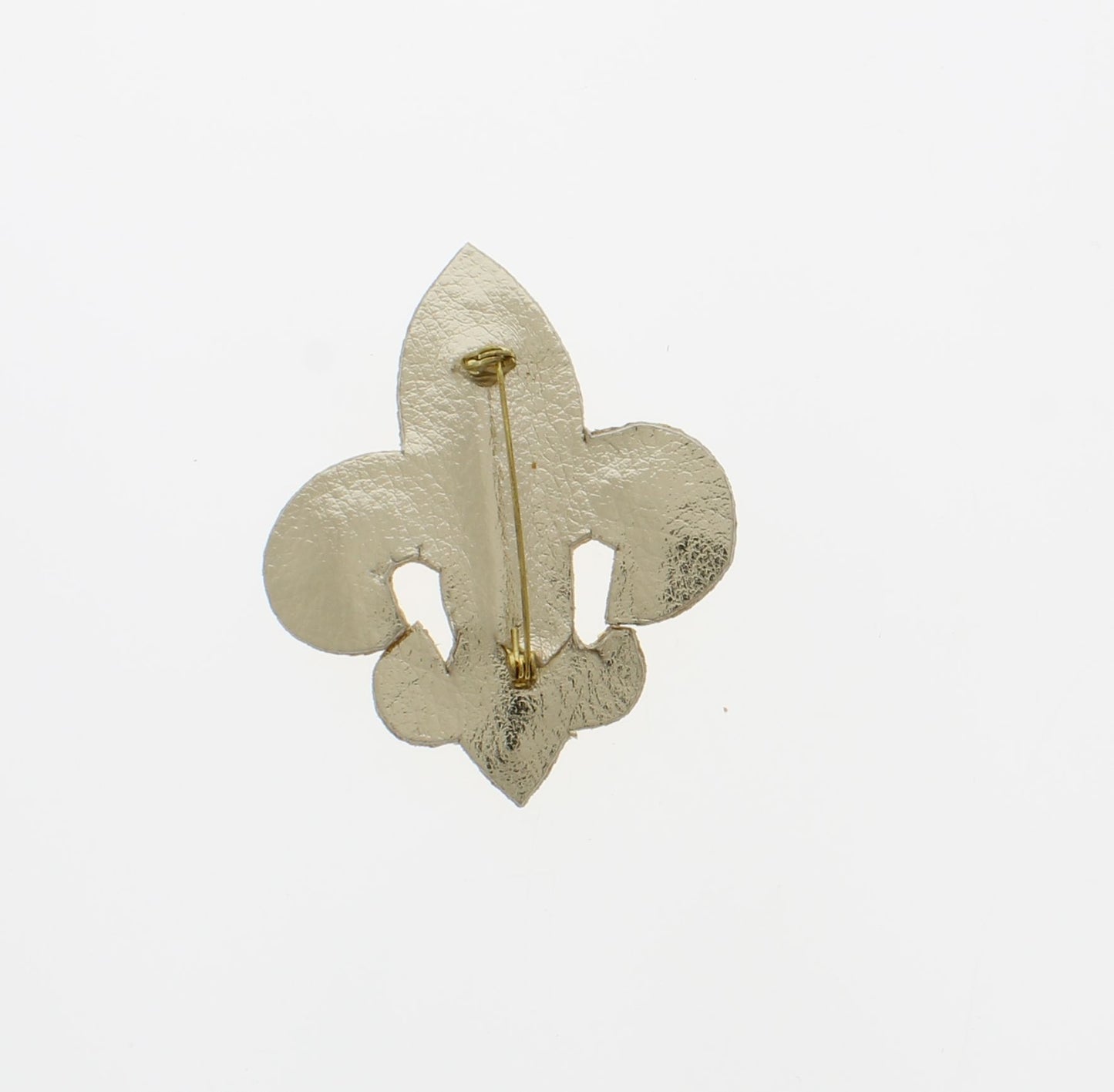 67mm x 55mm Regal Fleur-de-Lis Brooch, each