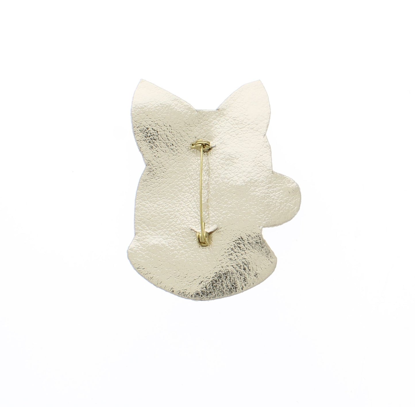 74mm x 52mm Pearl Pup Brooch, each