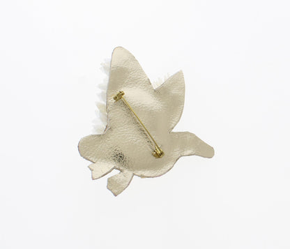 77mm x 71mm Duck Sequin Pin, each