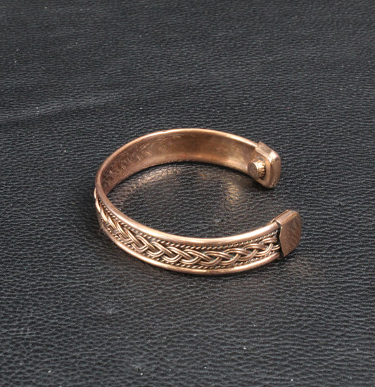 Men's or Ladies' Copper Cuff Bracelet Base, ea