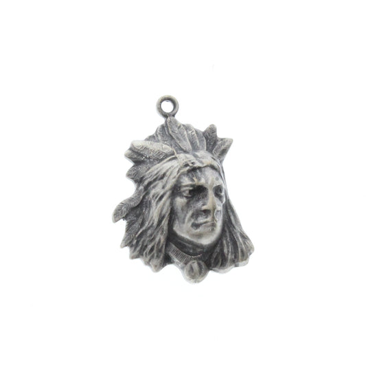 Indian Head Charm, 6 pack