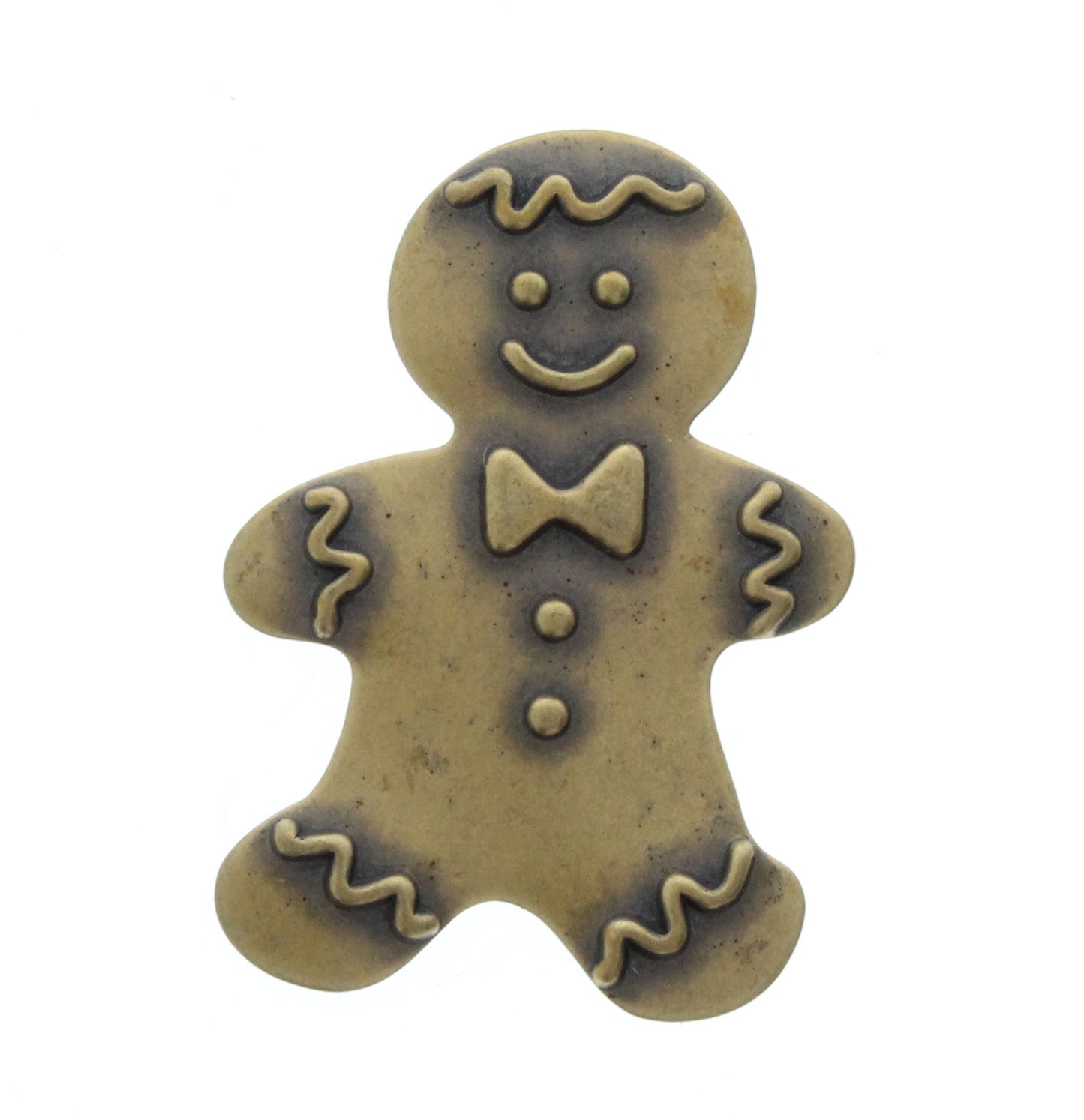 Gingerbread Boy Charm, Pk/6