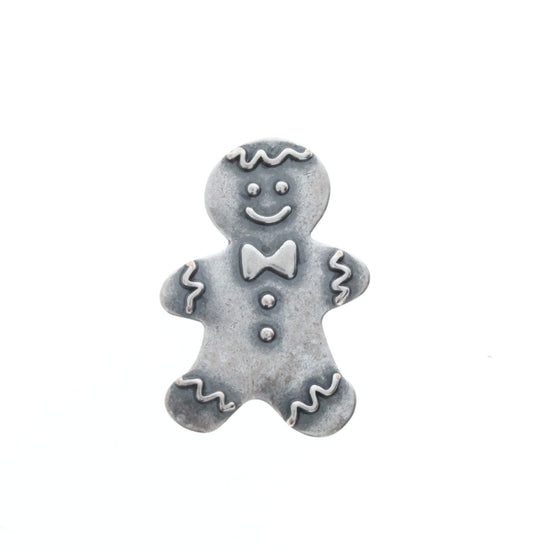 Small Gingerbread Boy Charm, Pk/6