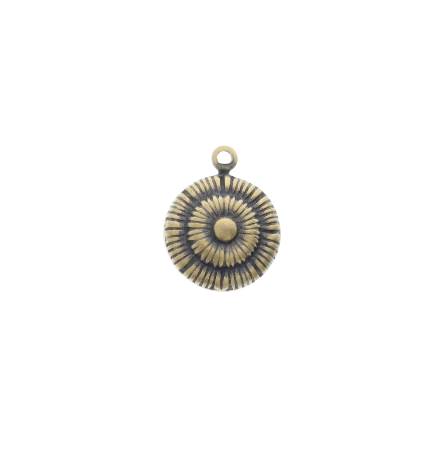 Round Stacked Drop Charm, Pk/6