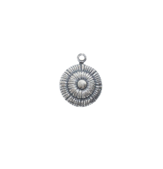 Round Stacked Drop Charm, Pk/6