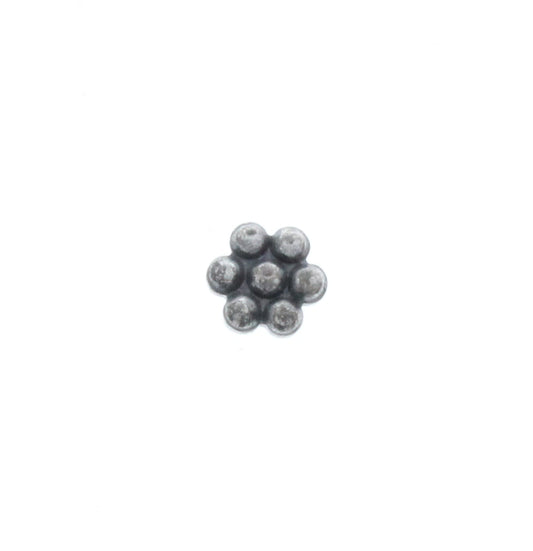 Small Beaded Round Charm, EA