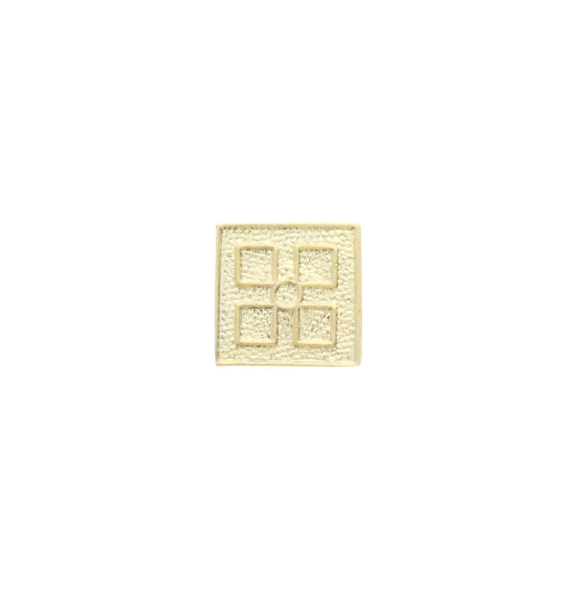 Square Ornamental Charm, Pk/6