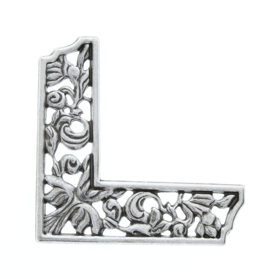 Floral Filigree Corner, Pk/6