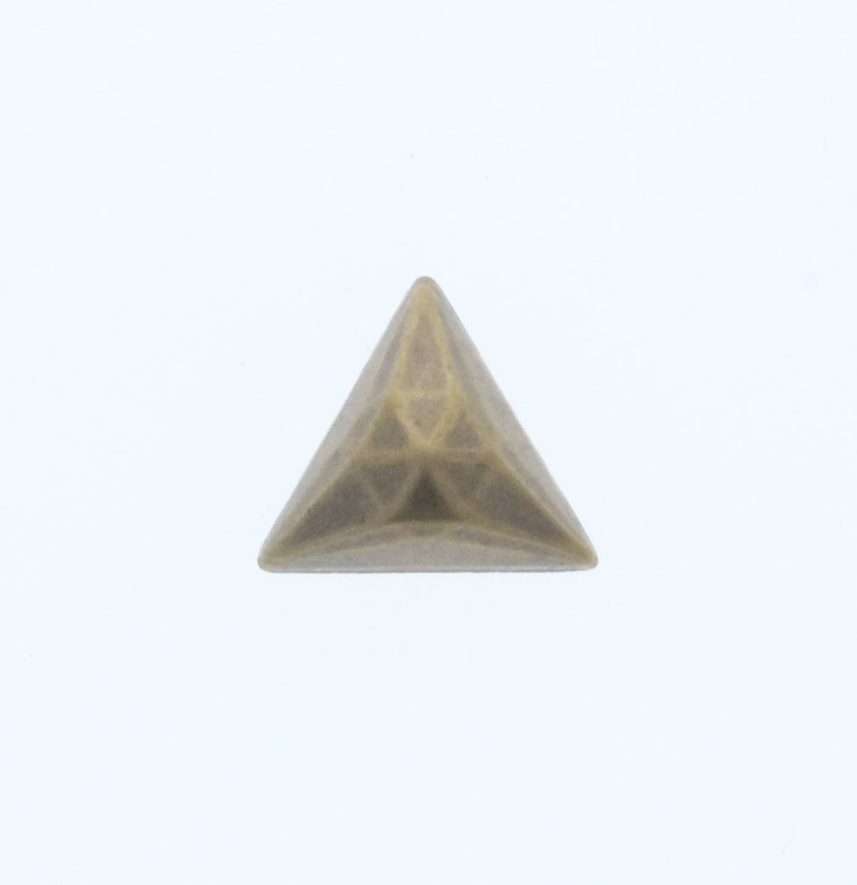 Triangle Facet Stone, Pk/6