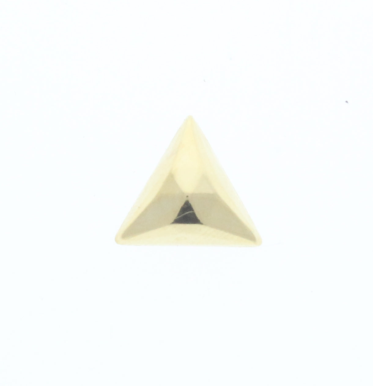 Triangle Facet Stone, Pk/6