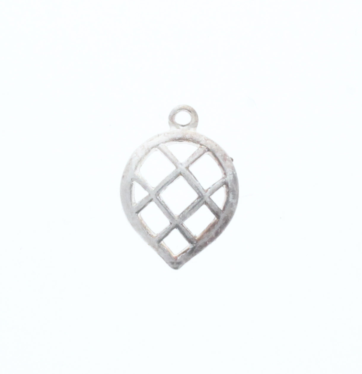 Criss-Cross Charm w/Ring, ea