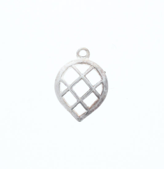 Criss-Cross Charm w/Ring, ea