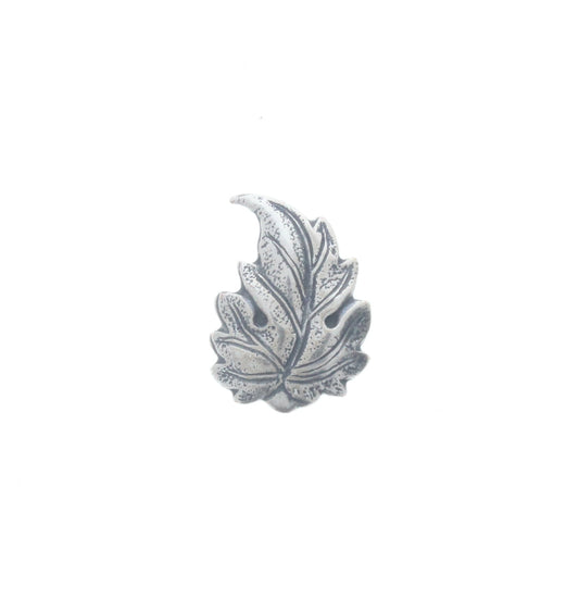 Classic Silver Maple Leaf Charm, Pk/6