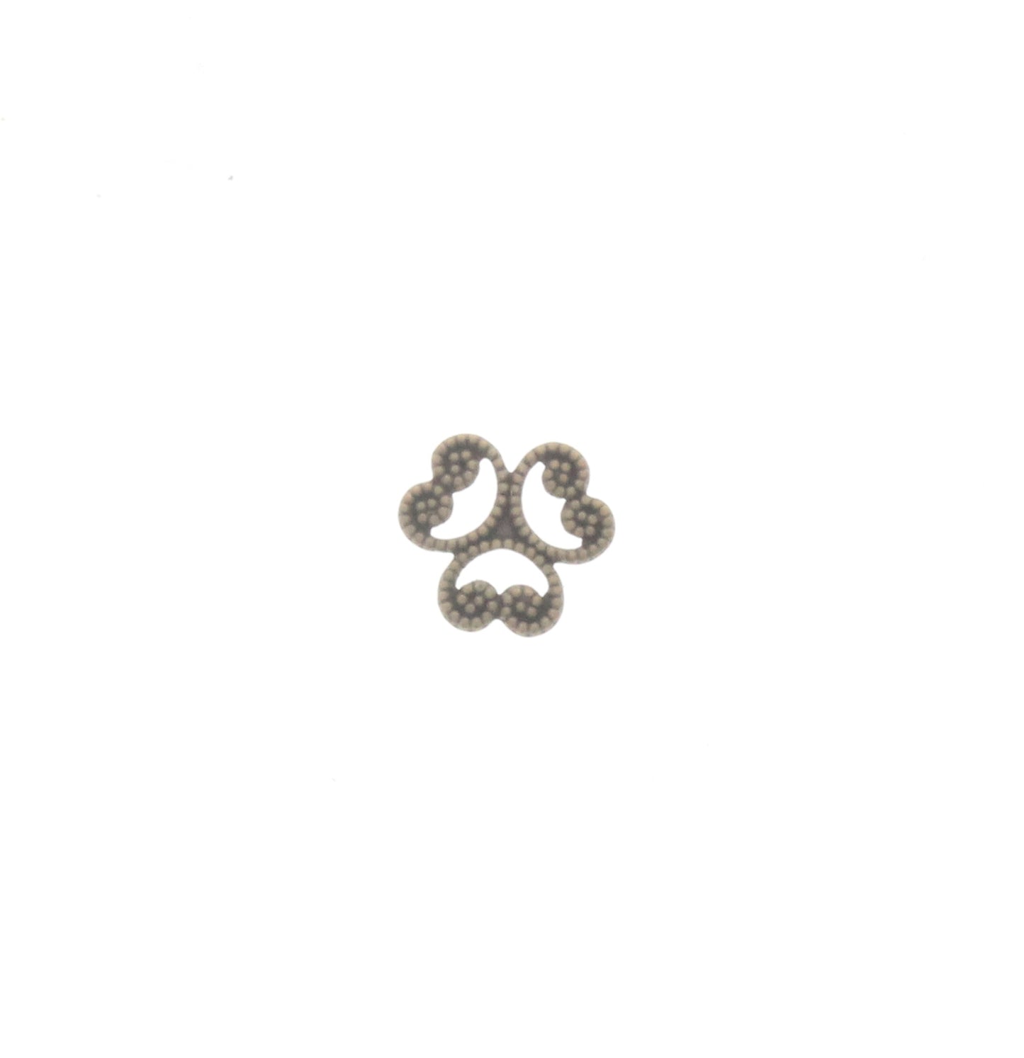 3 Heart Jewelry Connector Charm, Pk/6