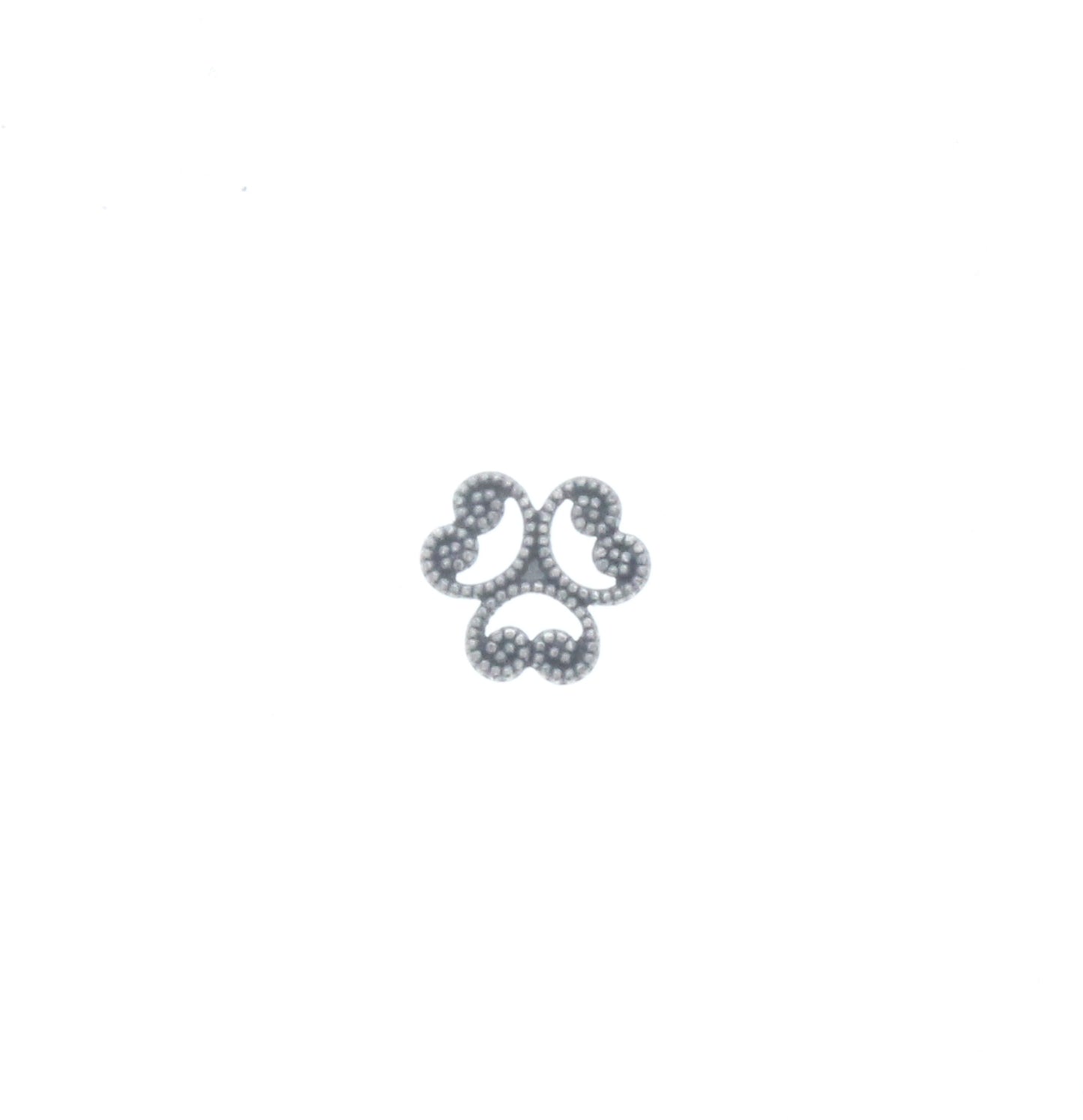 3 Heart Jewelry Connector Charm, Pk/6