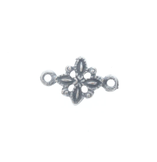 Star Connector Charm w/2 Rings, Pk/6