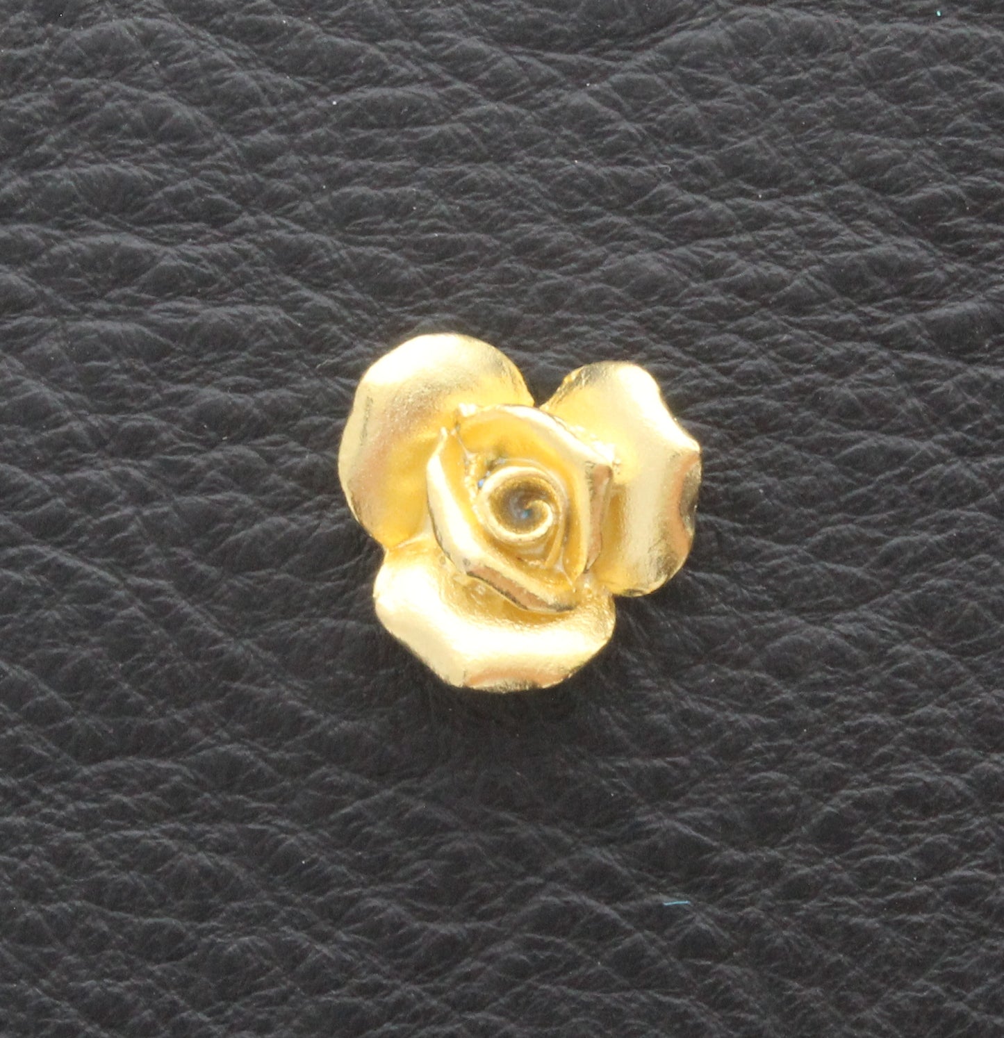 Gold Rose Charm, Pk/6