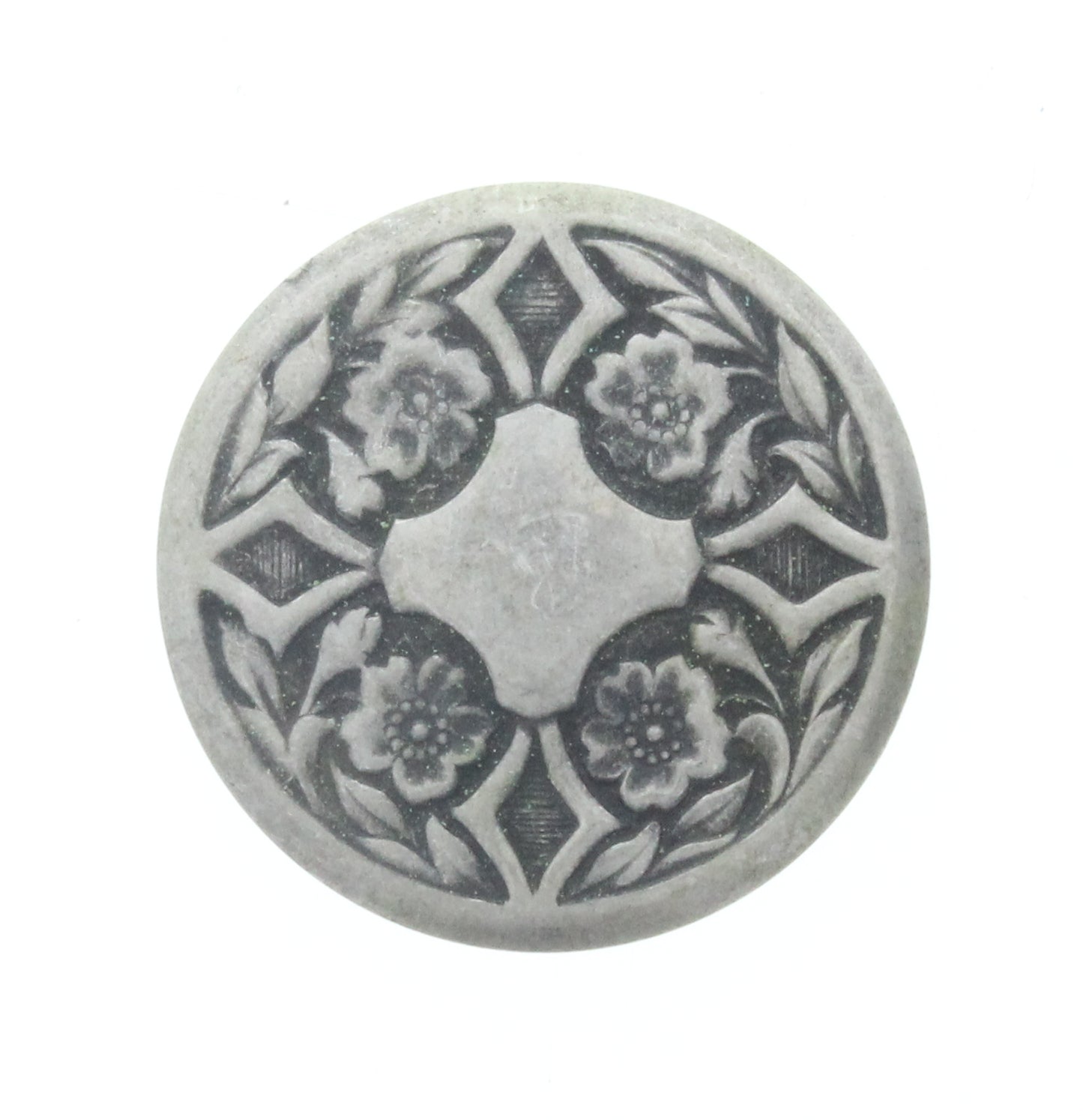 Round Dome Charm w/Cross, Pk/6