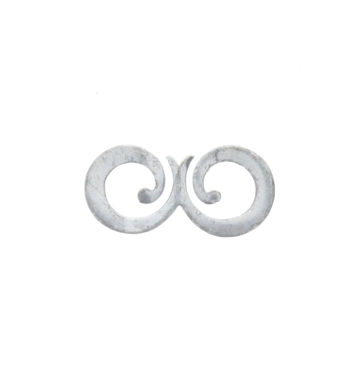 Double Swirl Charm, Pk/6