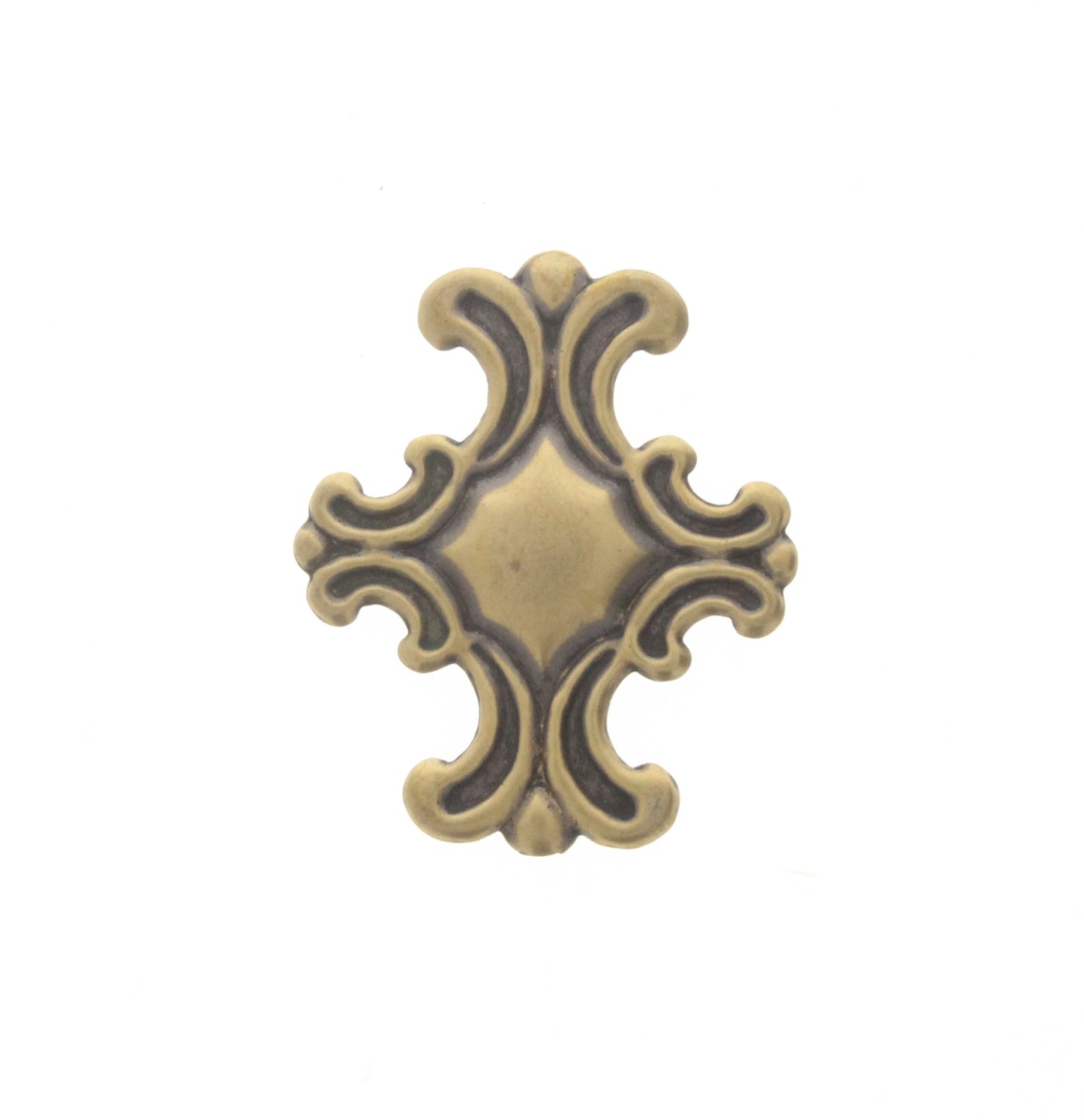 Victorian Ornamental Cross Charm, Pk/6