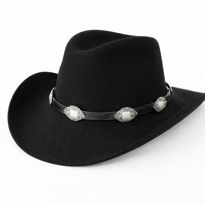 Midnight Concho Adjustable Hatband, made in USA, each