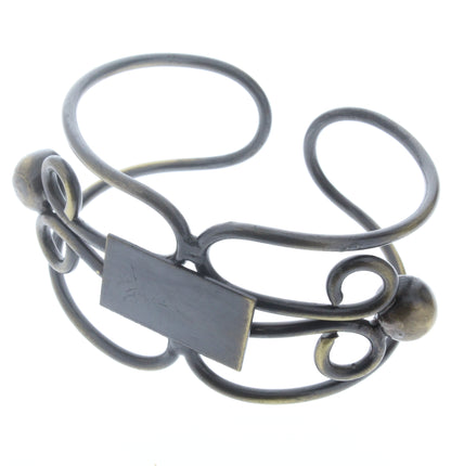 Bracelet Cuff w/14mm Rectangle Base, ea