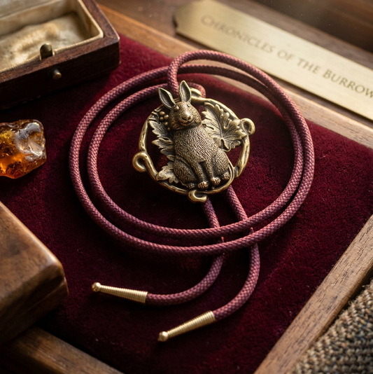 Burrow & Bloom Bolo Tie, Made in USA, 55.2mm x 41.2mm