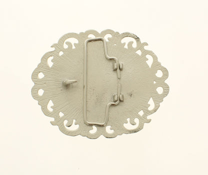 Blank Canvas – Customizable Belt Buckle Base in Copper or Silver