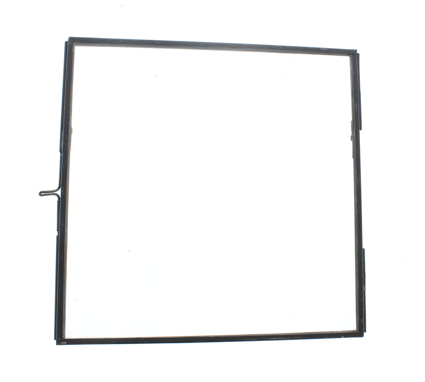 6.5 inch Black Zinc Picture Frame, with Stand, each