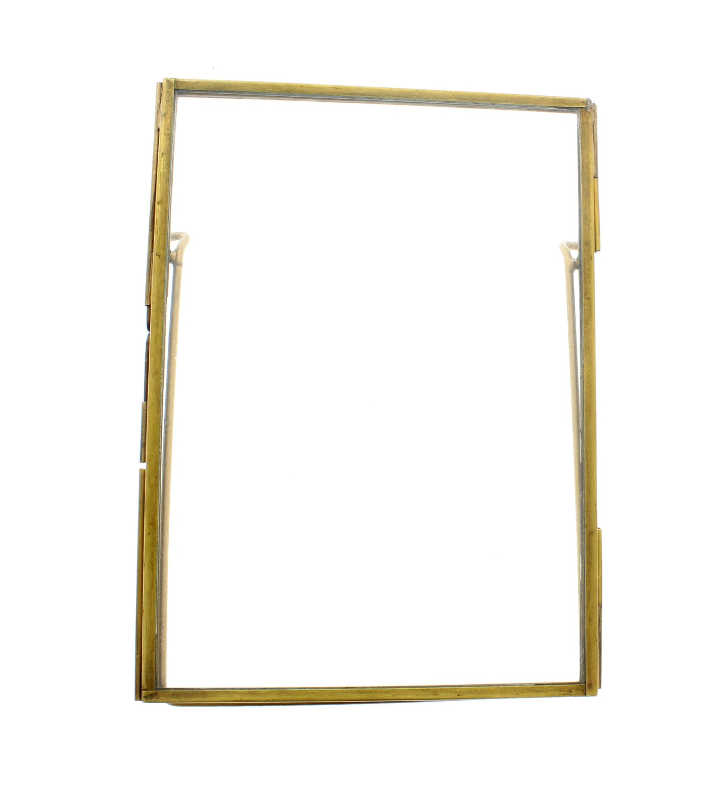 5x7 Brass Picture Frame with Stand, each