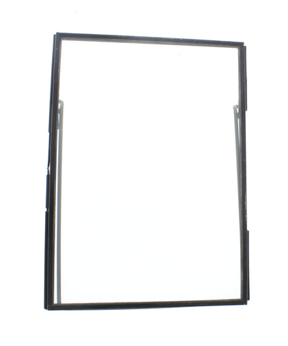 5x7 Black Zinc Picture Frame with Stand, each