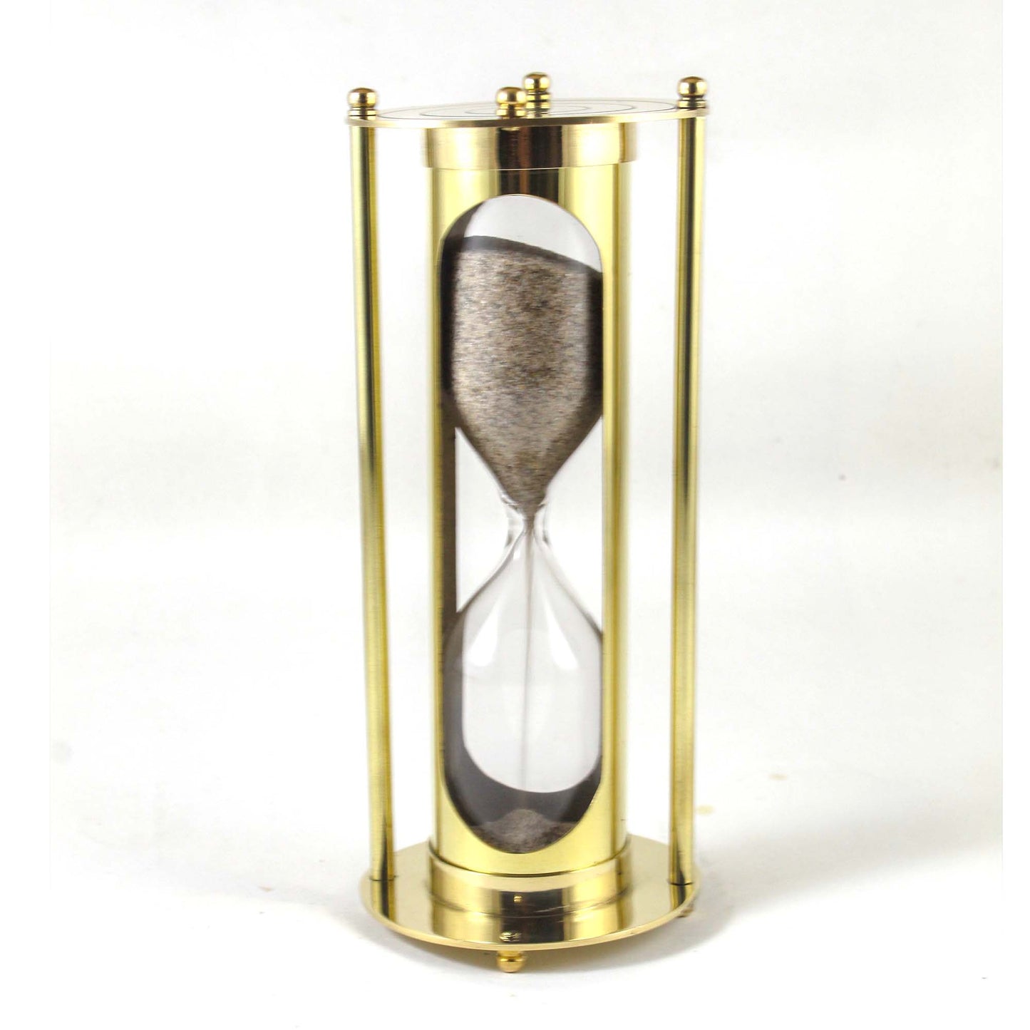154mm Brass Hourglass Timer, each