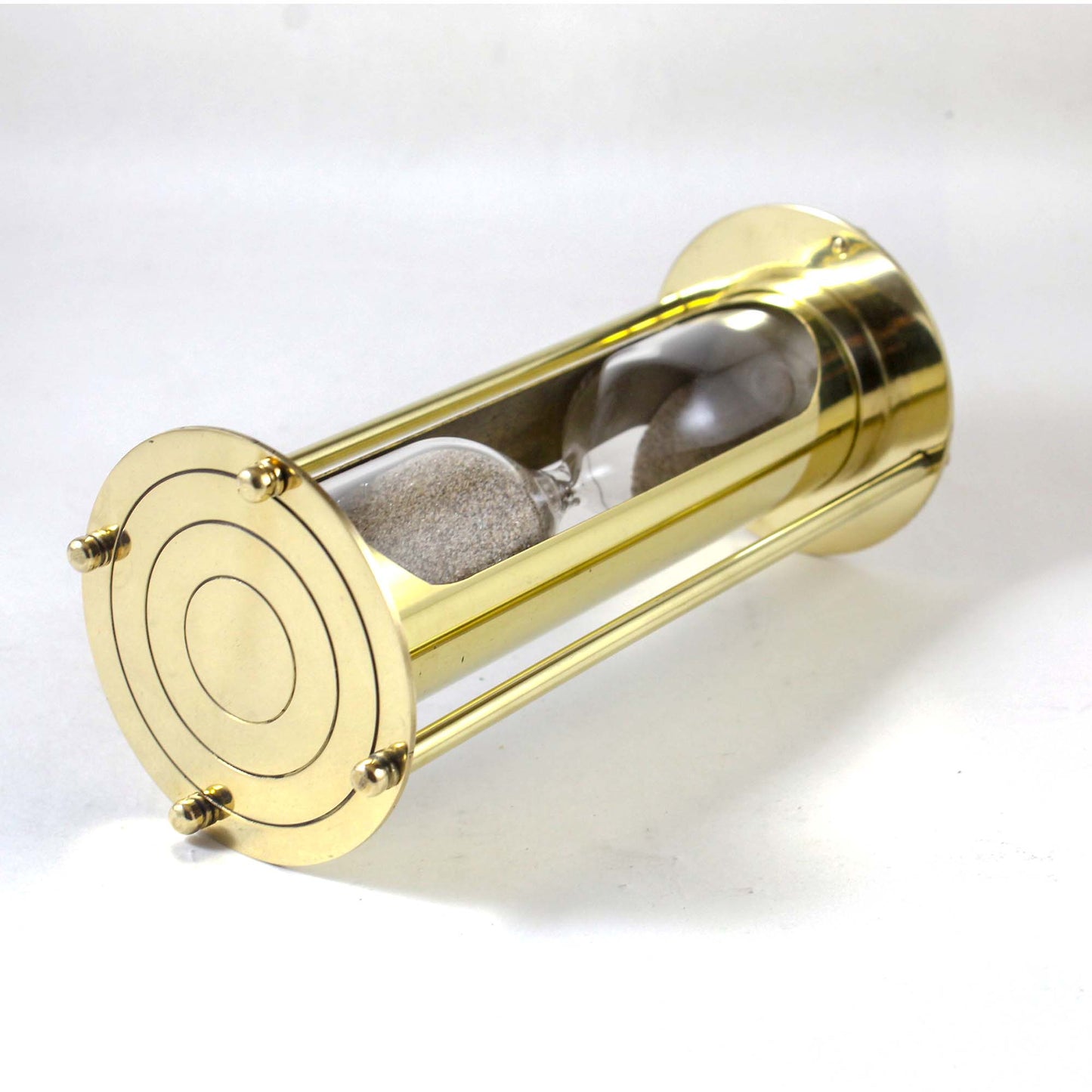 154mm Brass Hourglass Timer, each