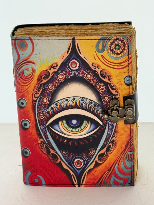 Eye Journal, hand made and crafted