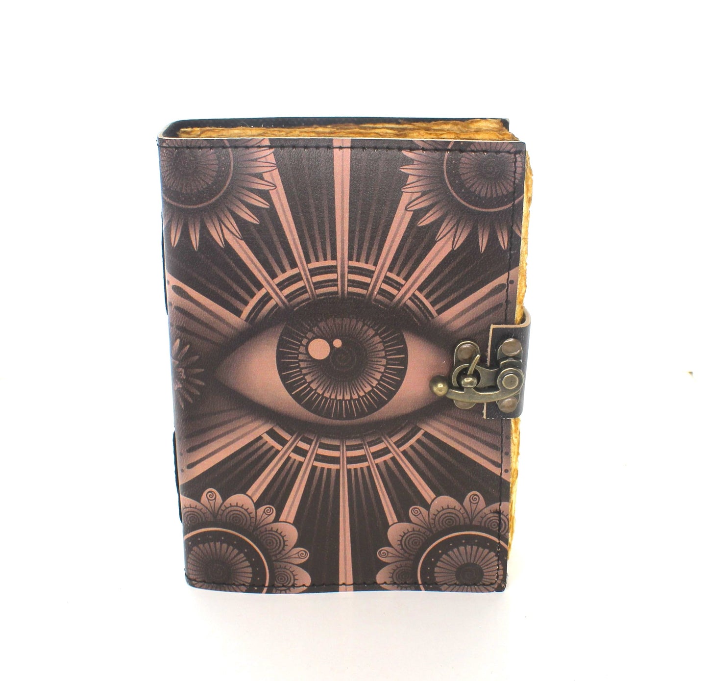5" x 7" Eye Printed Leather Journal