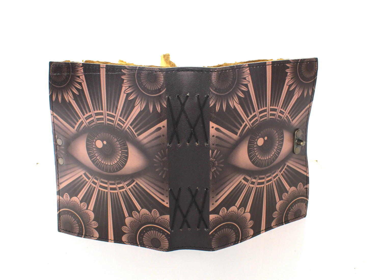 5" x 7" Eye Printed Leather Journal