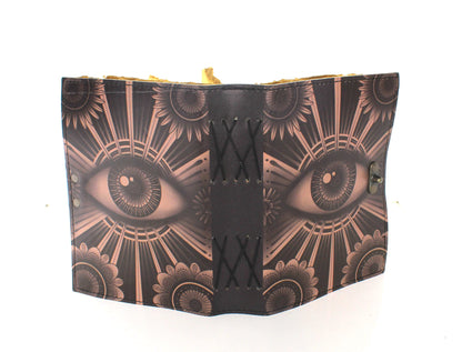 5" x 7" Eye Printed Leather Journal