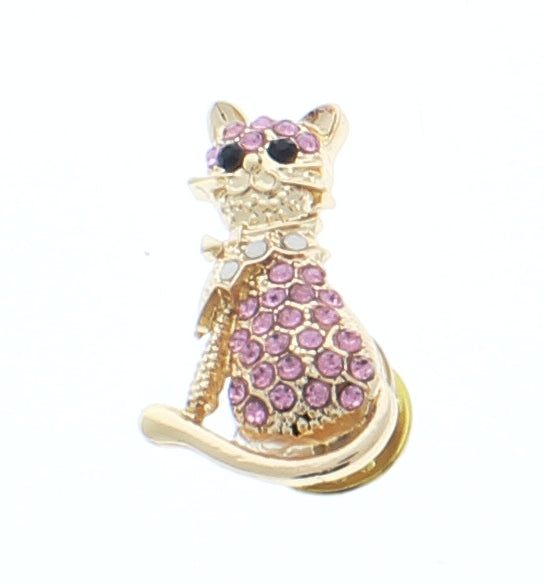 31mm Pink Cat Lapel Pin