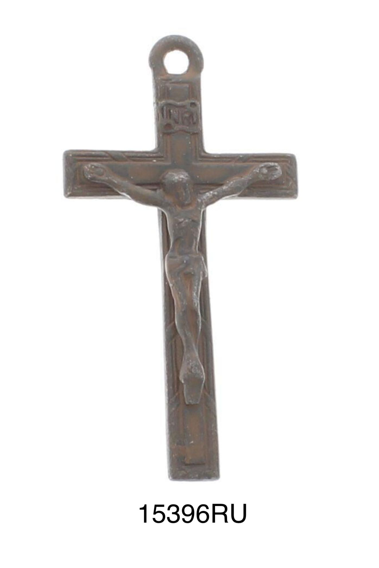Christ Crucifix pendant selection, Rustic Bronze, pack of 3 each