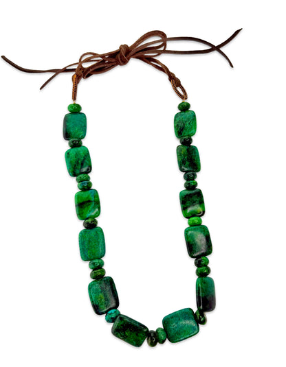 Rustic Emerald Beaded Western Hat Band, made in USA, each