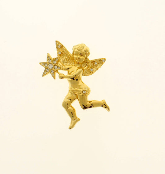 79mm x 76mm Guiding Star Angel Pin, each
