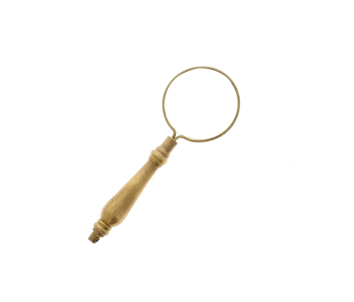 113mm x 41mm Magnify Glass, Brass or Silver, each
