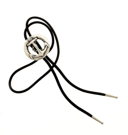 50mm Mariner’s Anchor Bolo Tie, made in USA, each