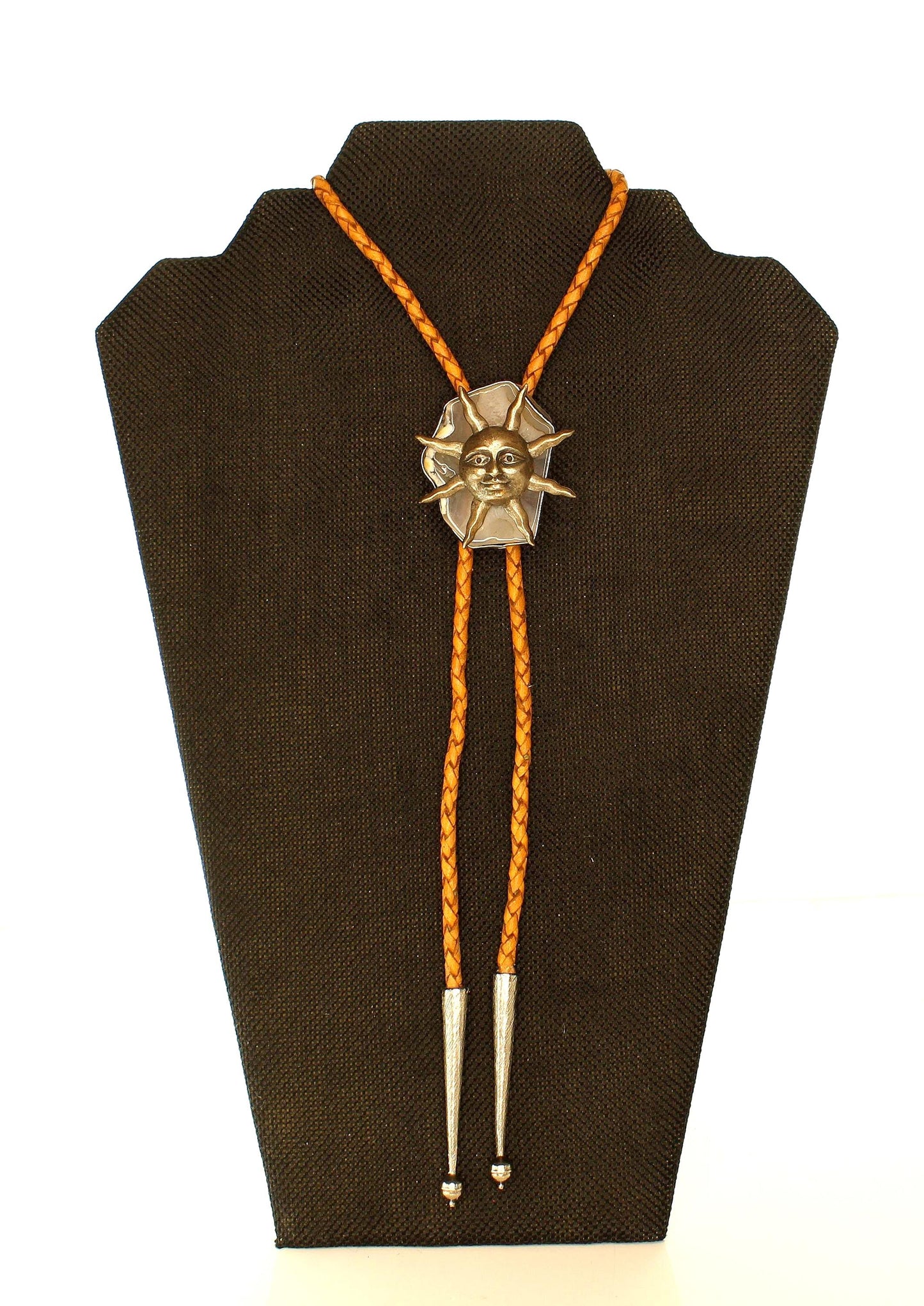 Celestial Sun Face Bolo Tie, made in USA, each